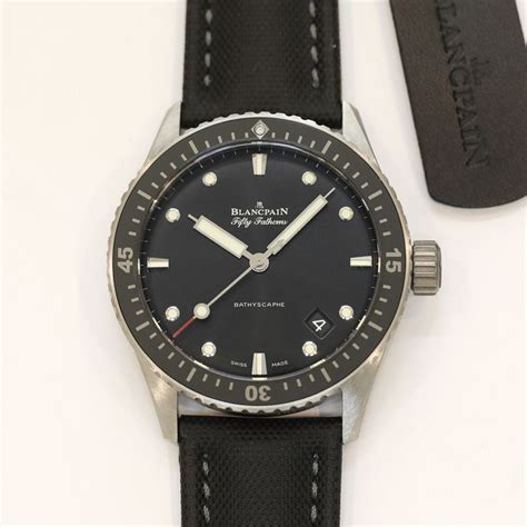 swiss blancpain replica watches|blancpain bathyscaphe vintage.